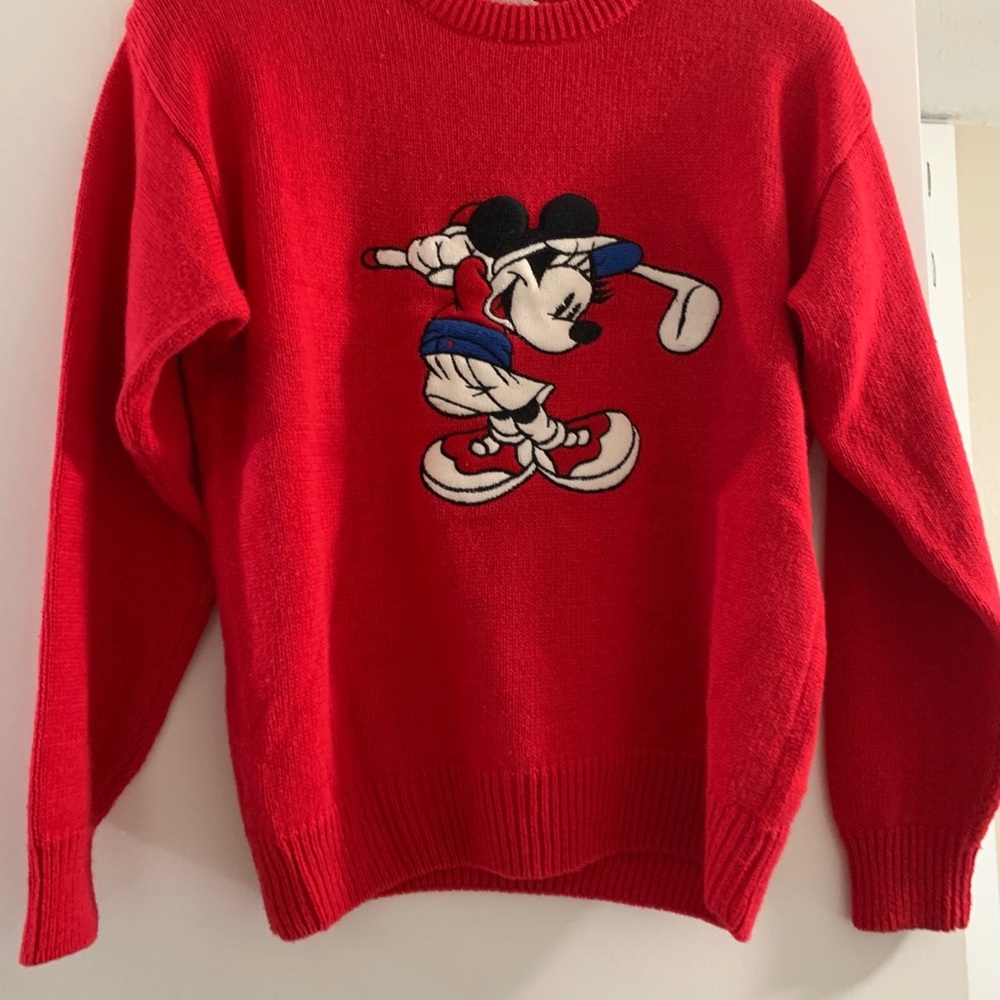 Vintage Red Minnie Sweater